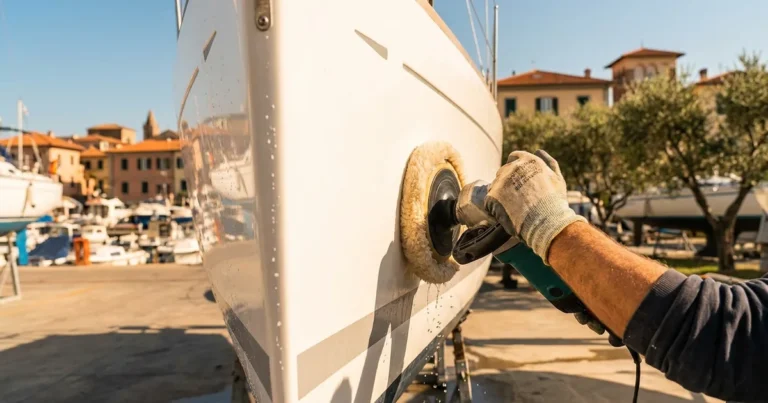 manutenzione barca vetroresina