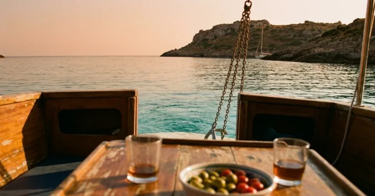 aperitivo in barca