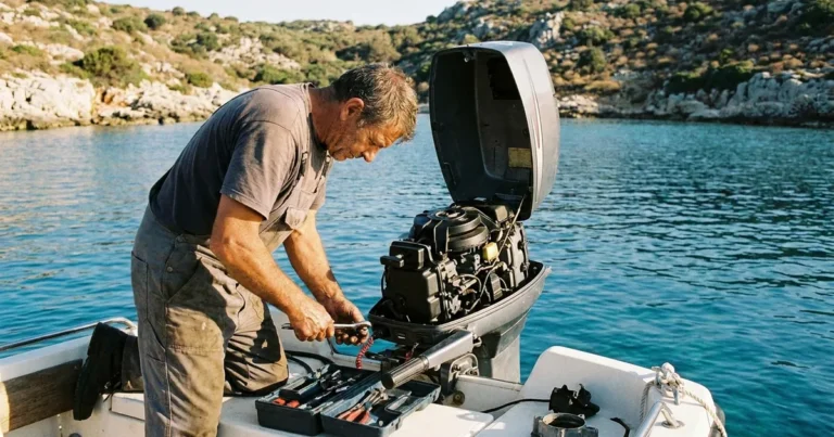 guasto al motore in mare